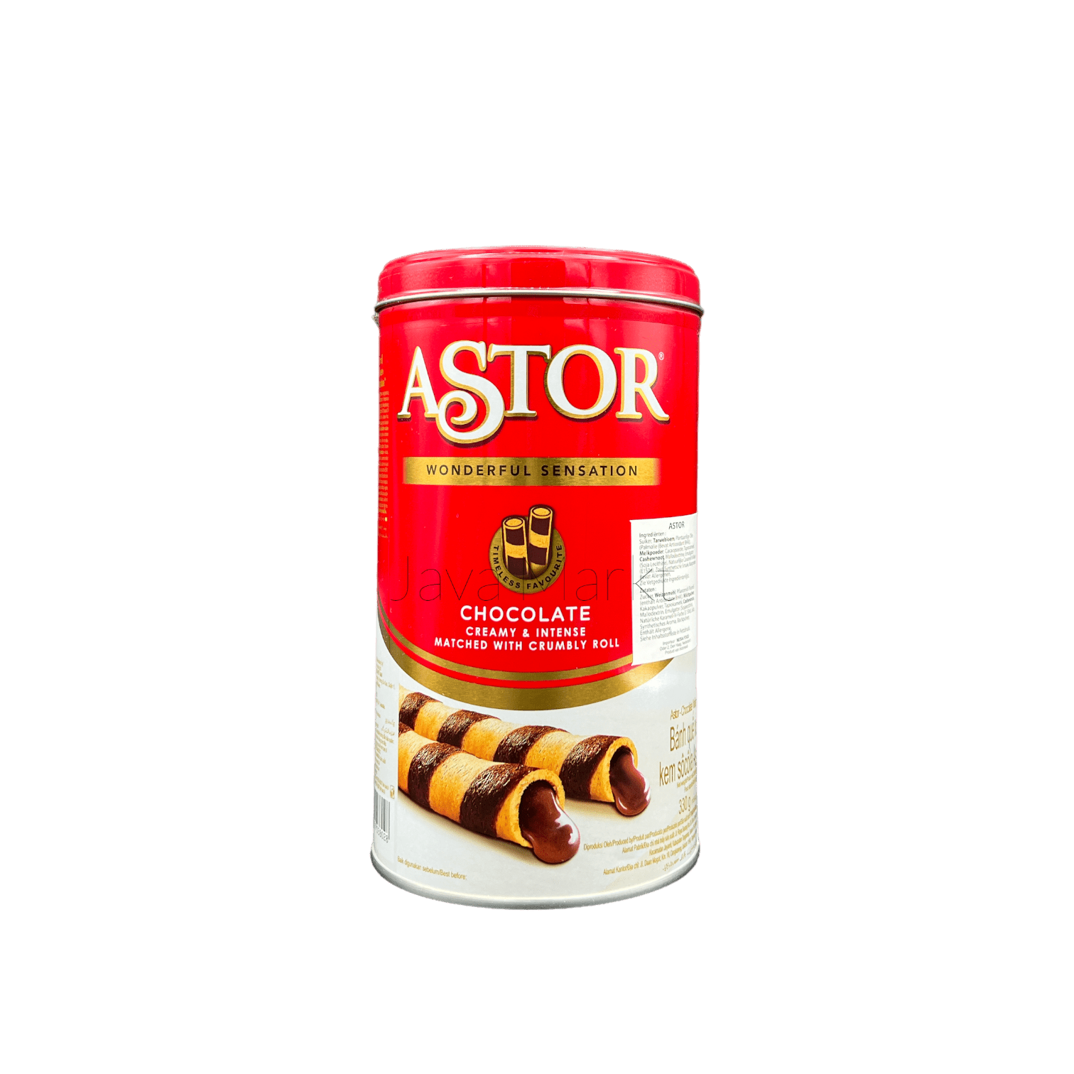 ASTOR Chocolate Wafer Roll Kaleng - Java Markt