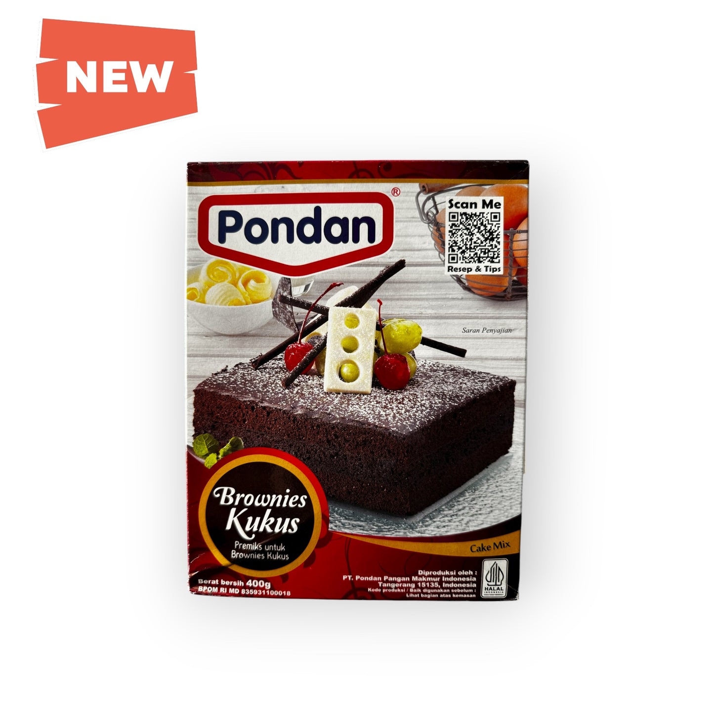 Pondan Brownies Kukus - Java Markt