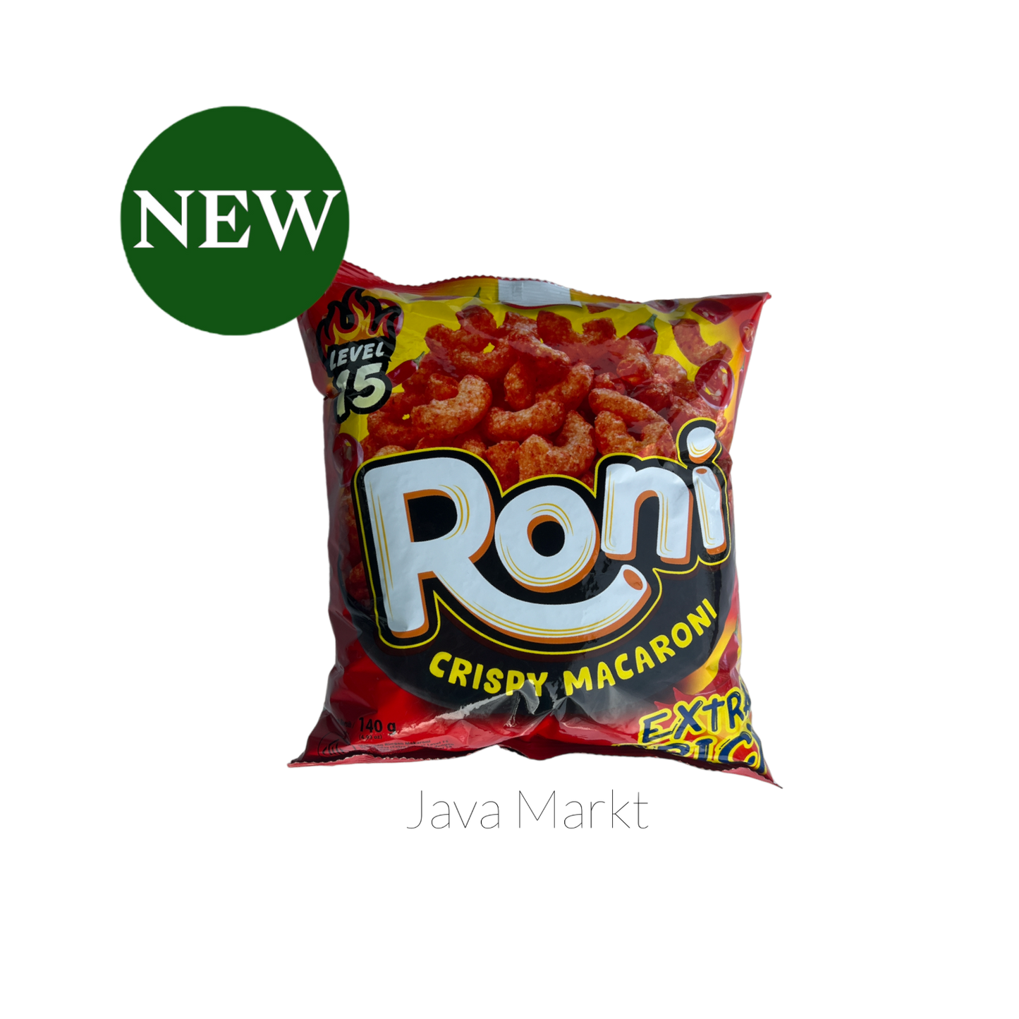 RONI Crispy Macaroni Level 15 - Extra Spicy - Java Markt