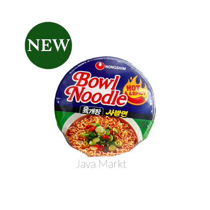 Nong Shim Instant Bowl Noodle Hot & Spicy - Java Markt