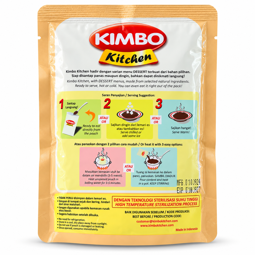 Kimbo Bubur Aneka Kacang 180G