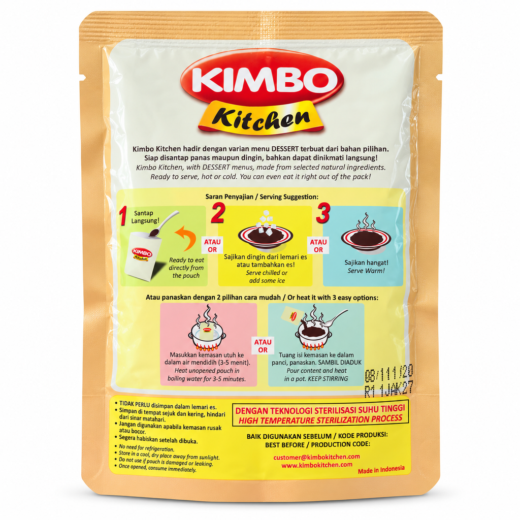 Kimbo Bubur Ketan Hitam 180G