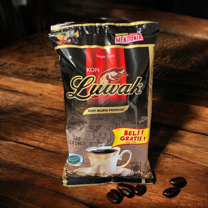 Luwak Kopi Hitam Bubuk