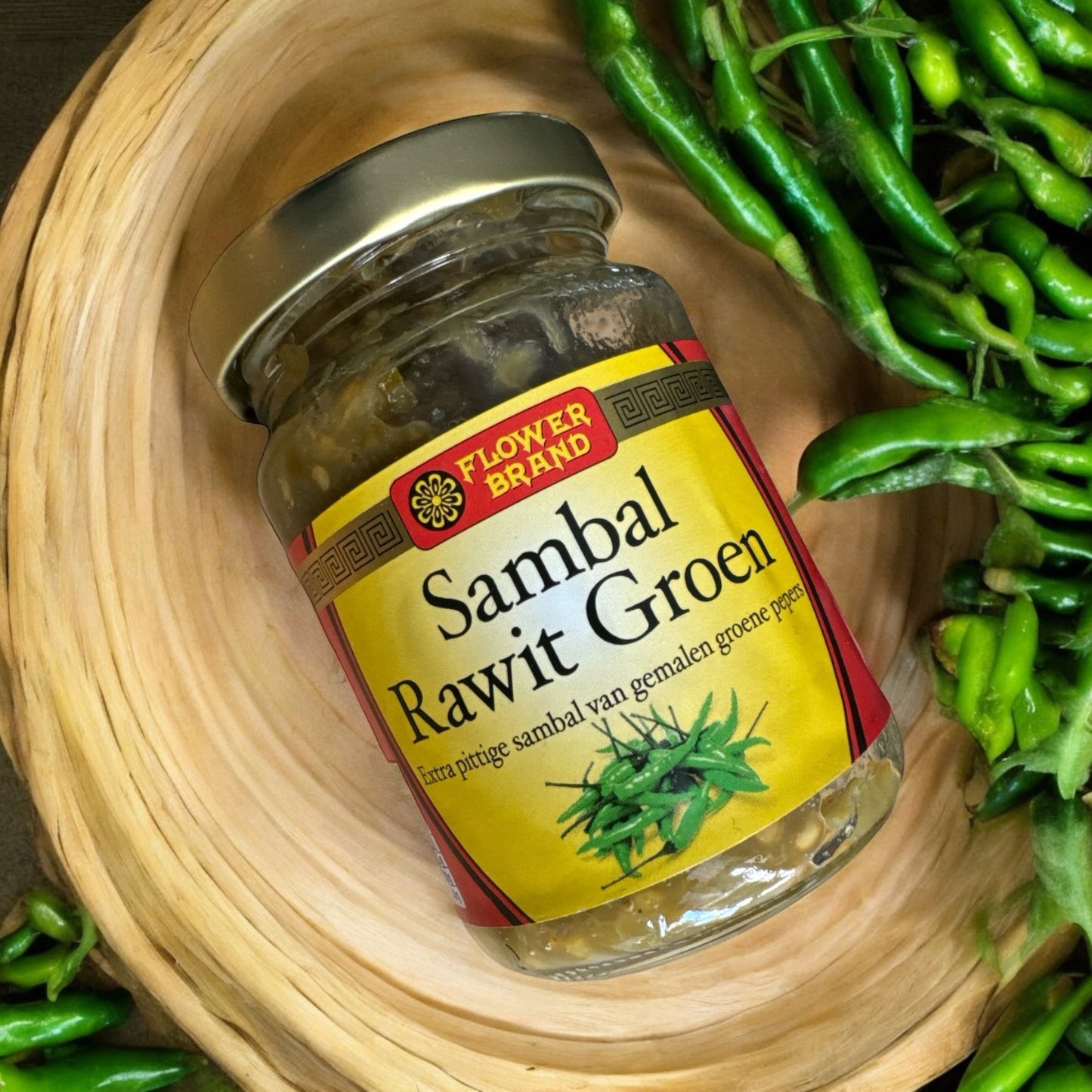 Sambal Rawit Hijau - Flower Brand