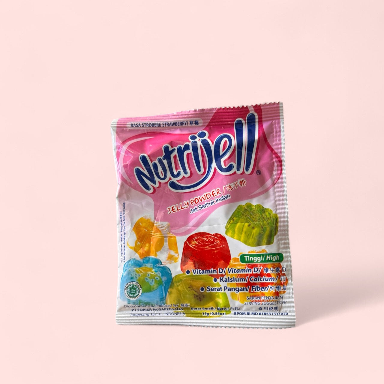 Nutrijell Jelly Powder Rasa Stroberi