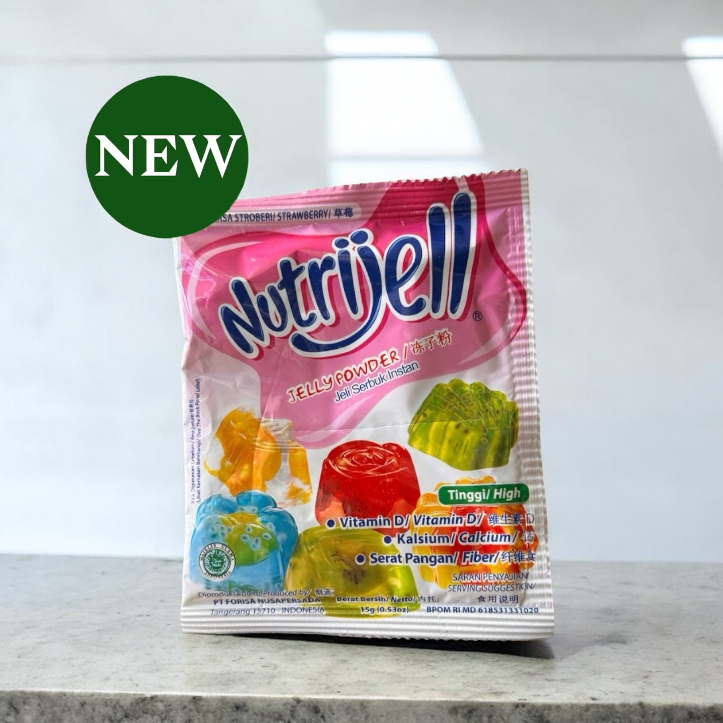 Nutrijell Jelly Powder Rasa Stroberi