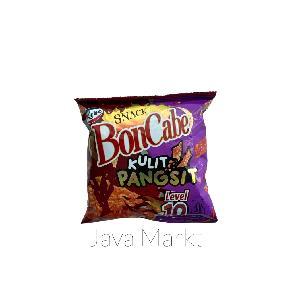 Vanka Kawat Snack Boncabe Kulit Pangsit Level 10, knusprige Vorspeisen und Snacks, frisch und appetitlich präsentiert
