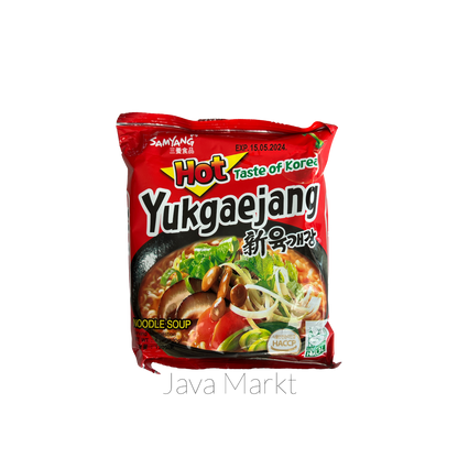 Samyang Instant Noodle Yukgaejang Hot Mushroom - Java Markt