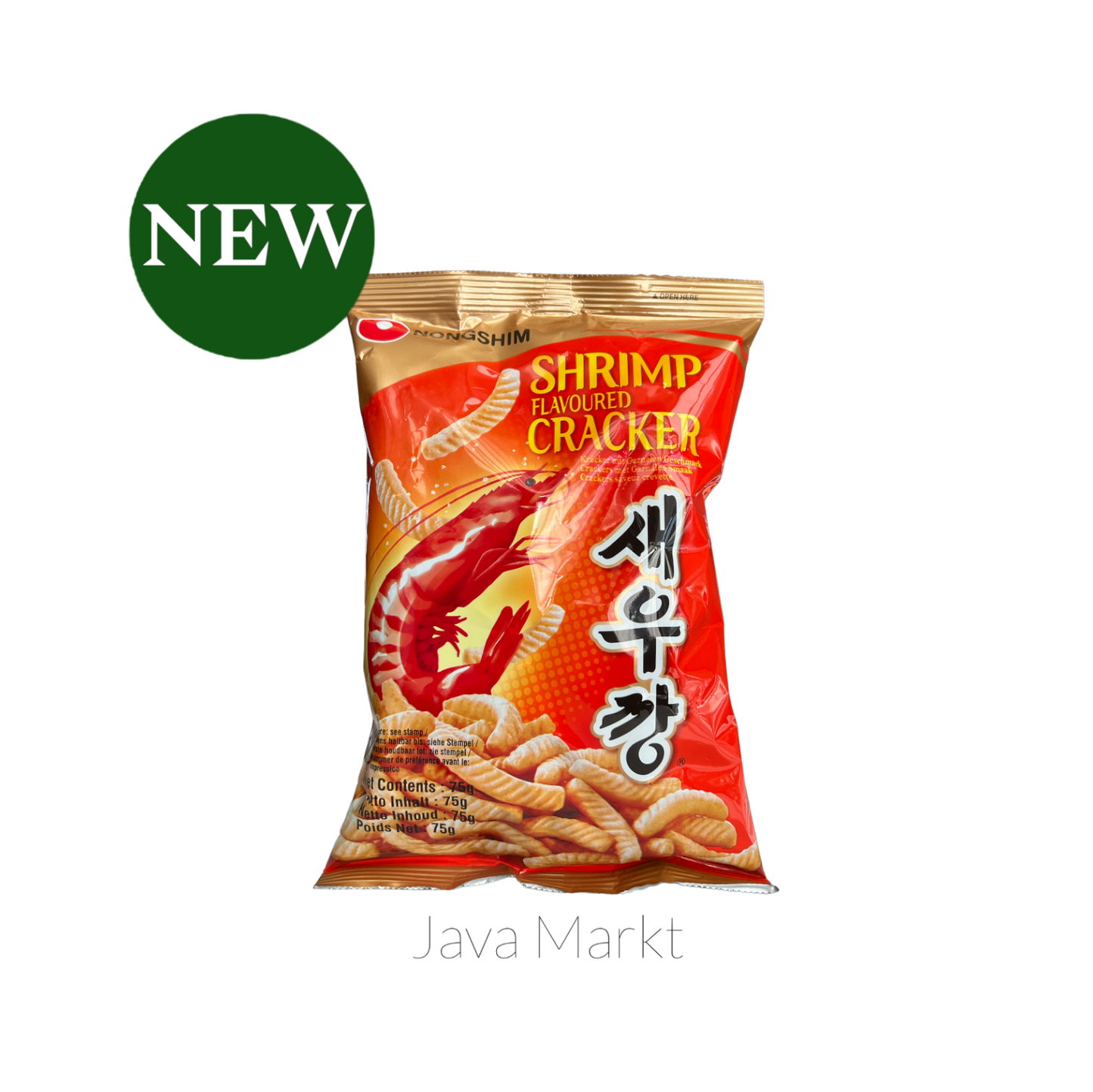 Nong Shim Shrimp Flavoured Cracker - Java Markt