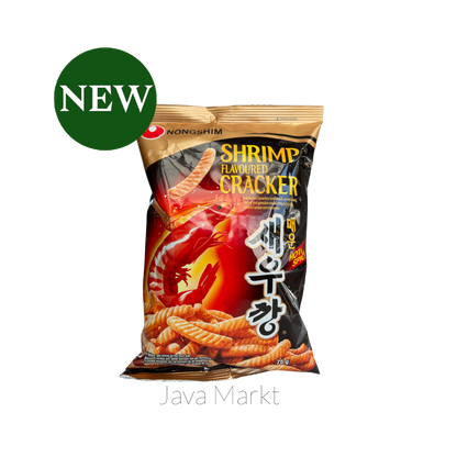 Nong Shim Shrimp Flavoured Cracker Hot & Spicy - Java Markt