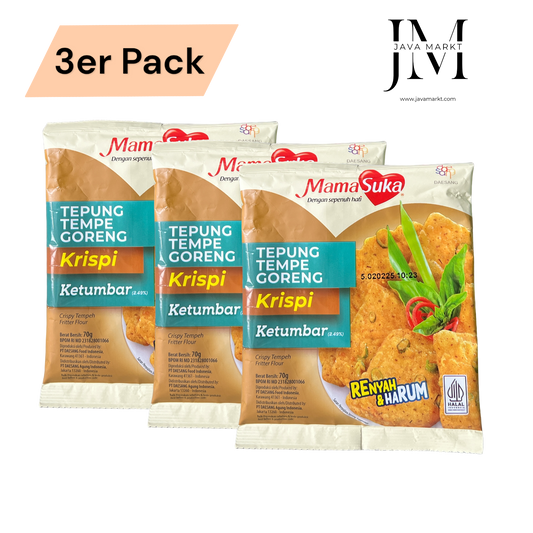 Mamasuka Tepung Tempe Goreng Krispi - 3er Pack - Java Markt