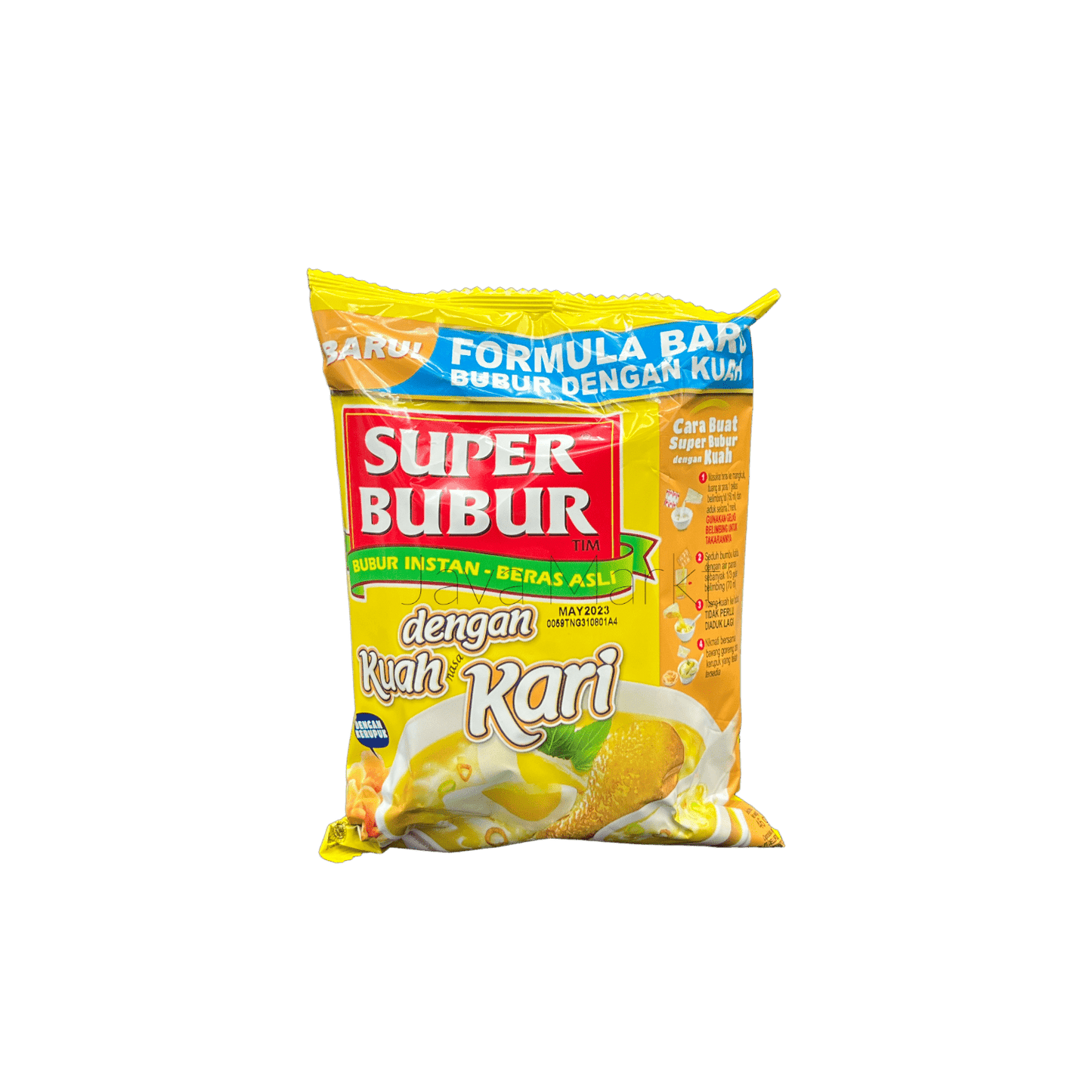 Super Bubur Instant Rasa Kari Ayam - Java Markt