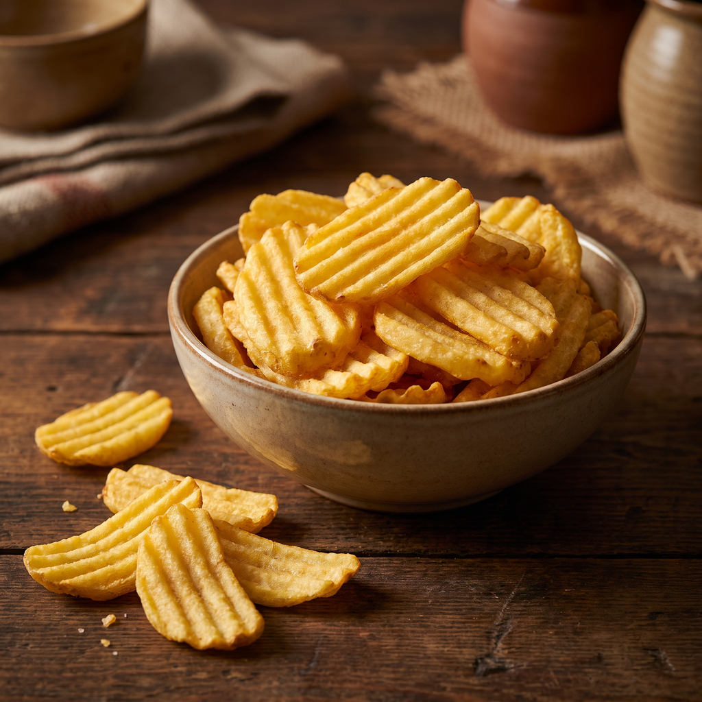 Serviervorschlag: Kartoffelchips