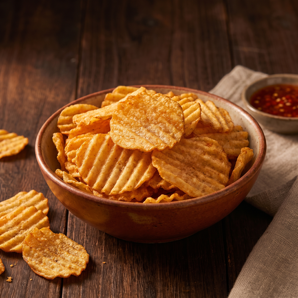 Serviervorschlag: Kartoffelchips