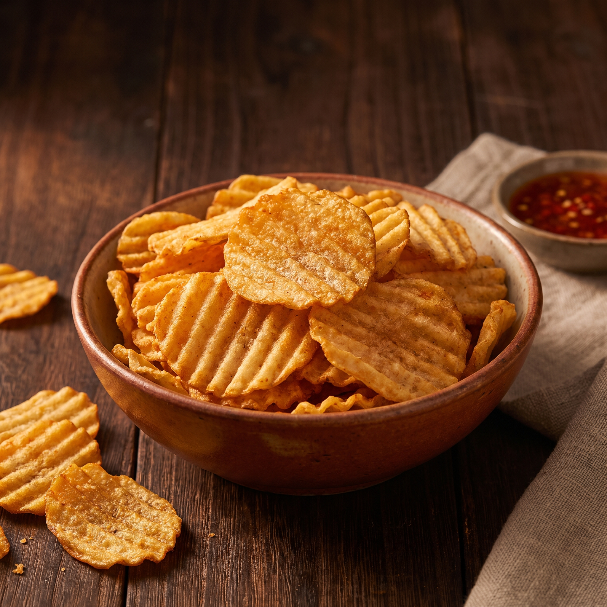 Serviervorschlag: Kartoffelchips