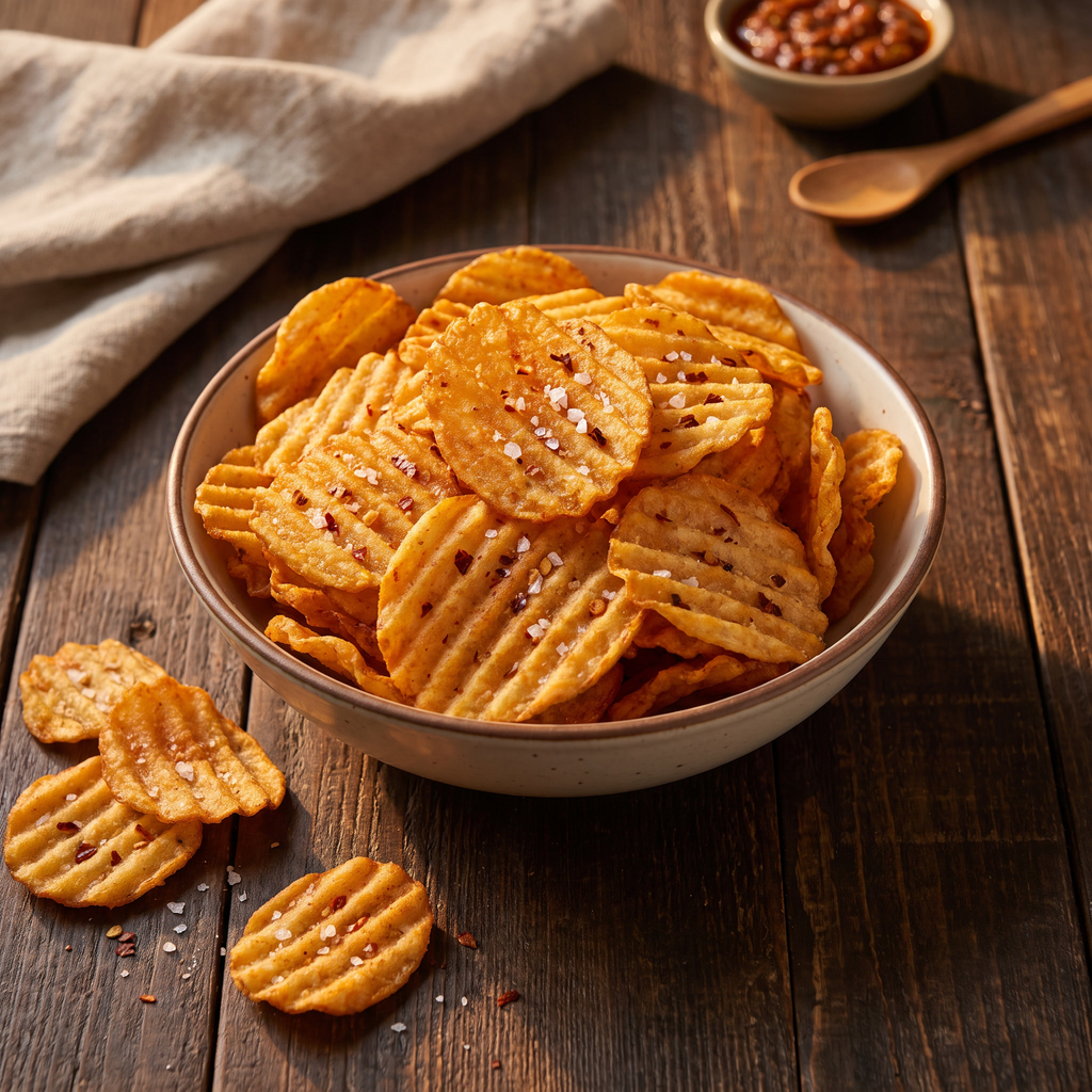 Serviervorschlag: Kartoffelchips