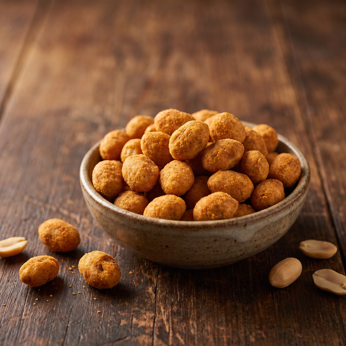 Serviervorschlag: Erdnuss-Snack