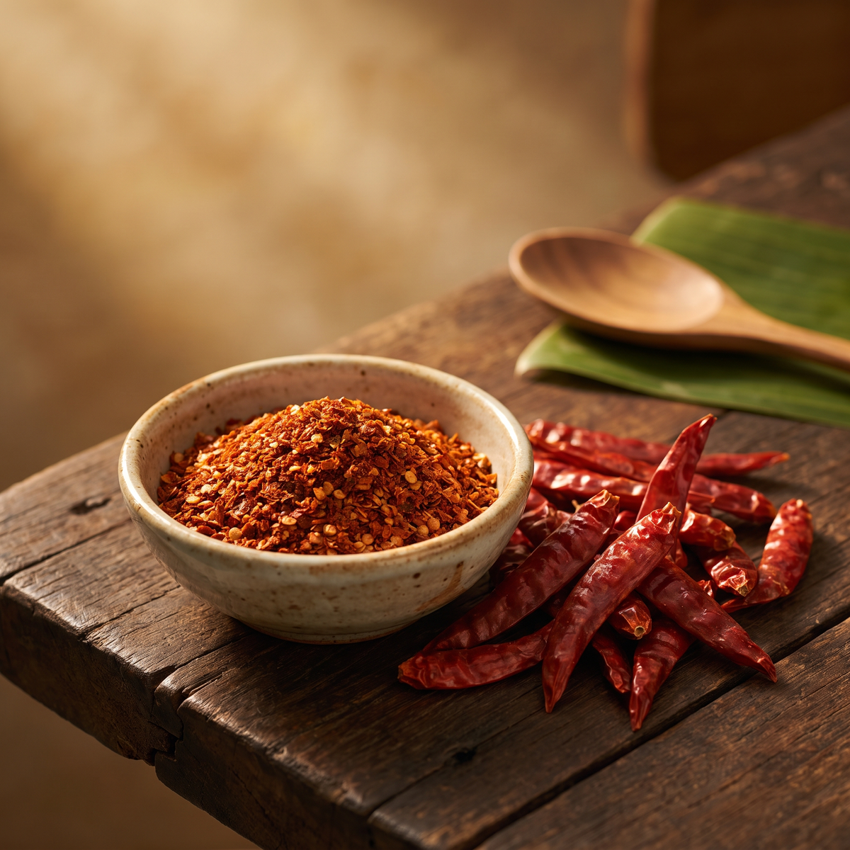Serviervorschlag: Chiliflocken