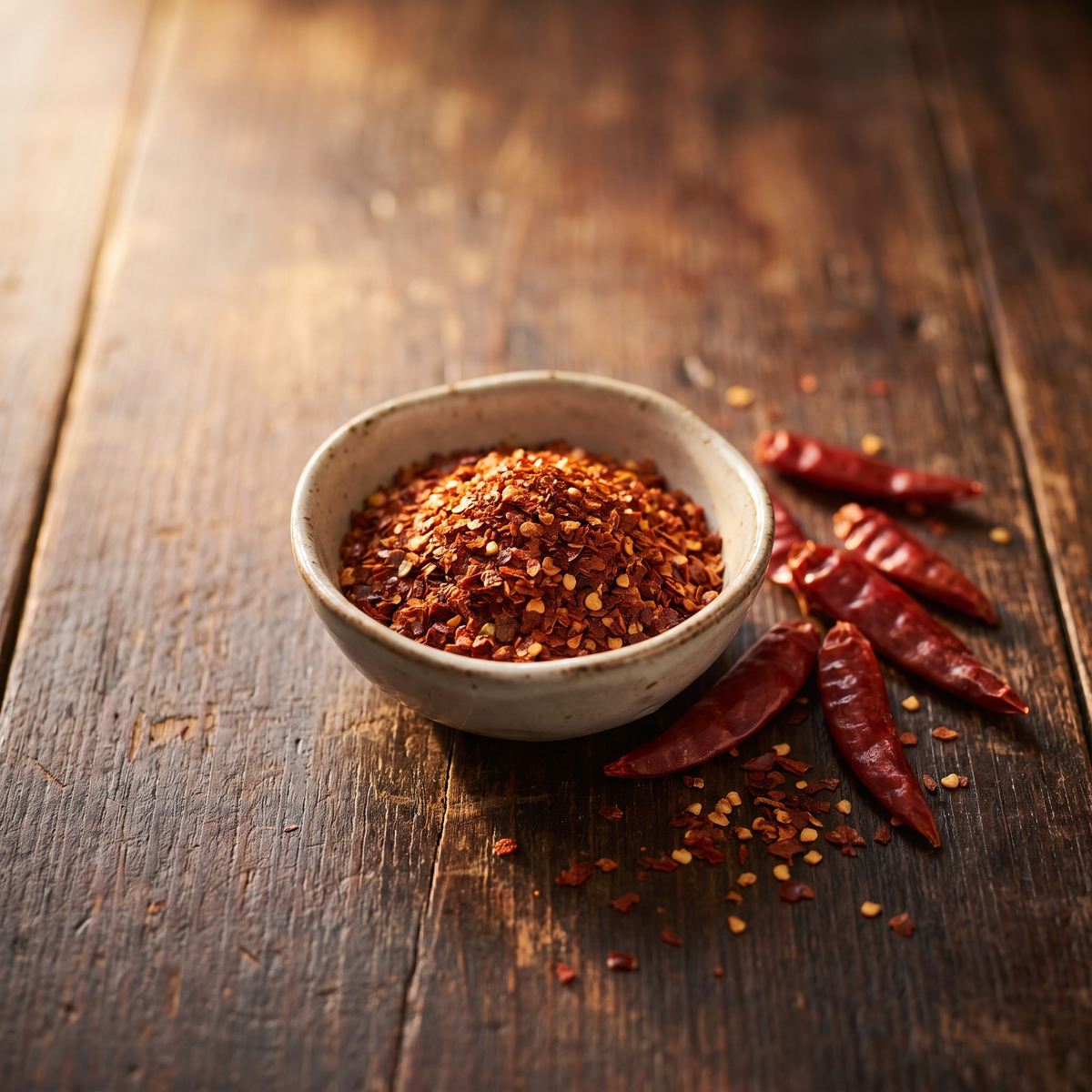 Serviervorschlag: Chiliflocken