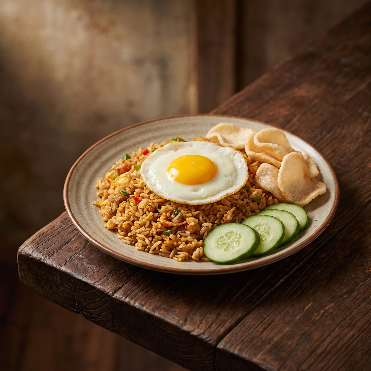 Serviervorschlag: Nasi Goreng