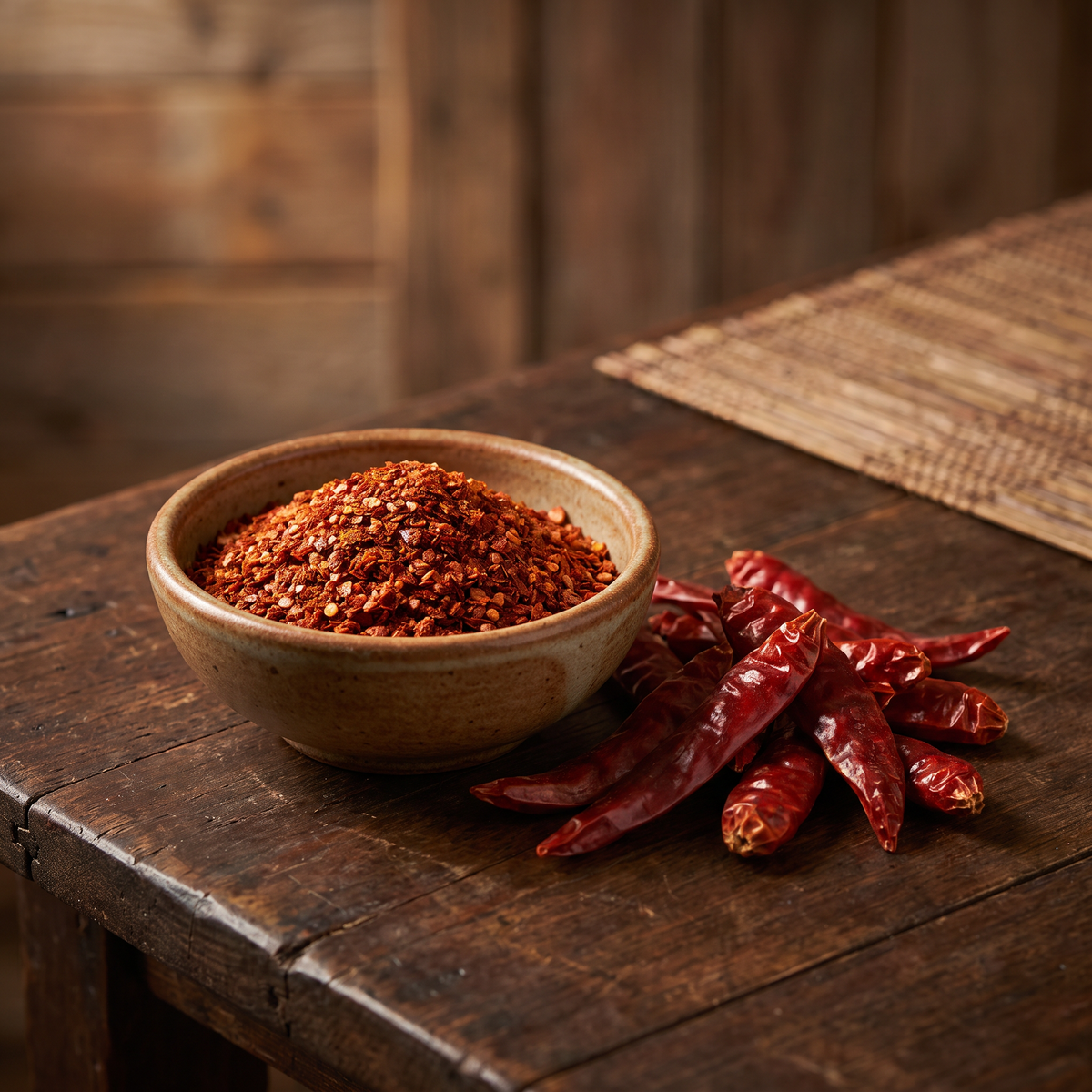 Serviervorschlag: Chiliflocken