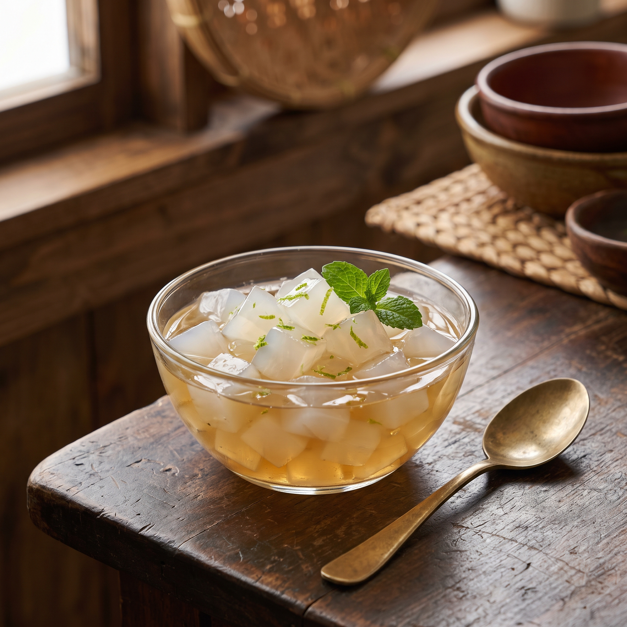 Serviervorschlag: Nata de Coco