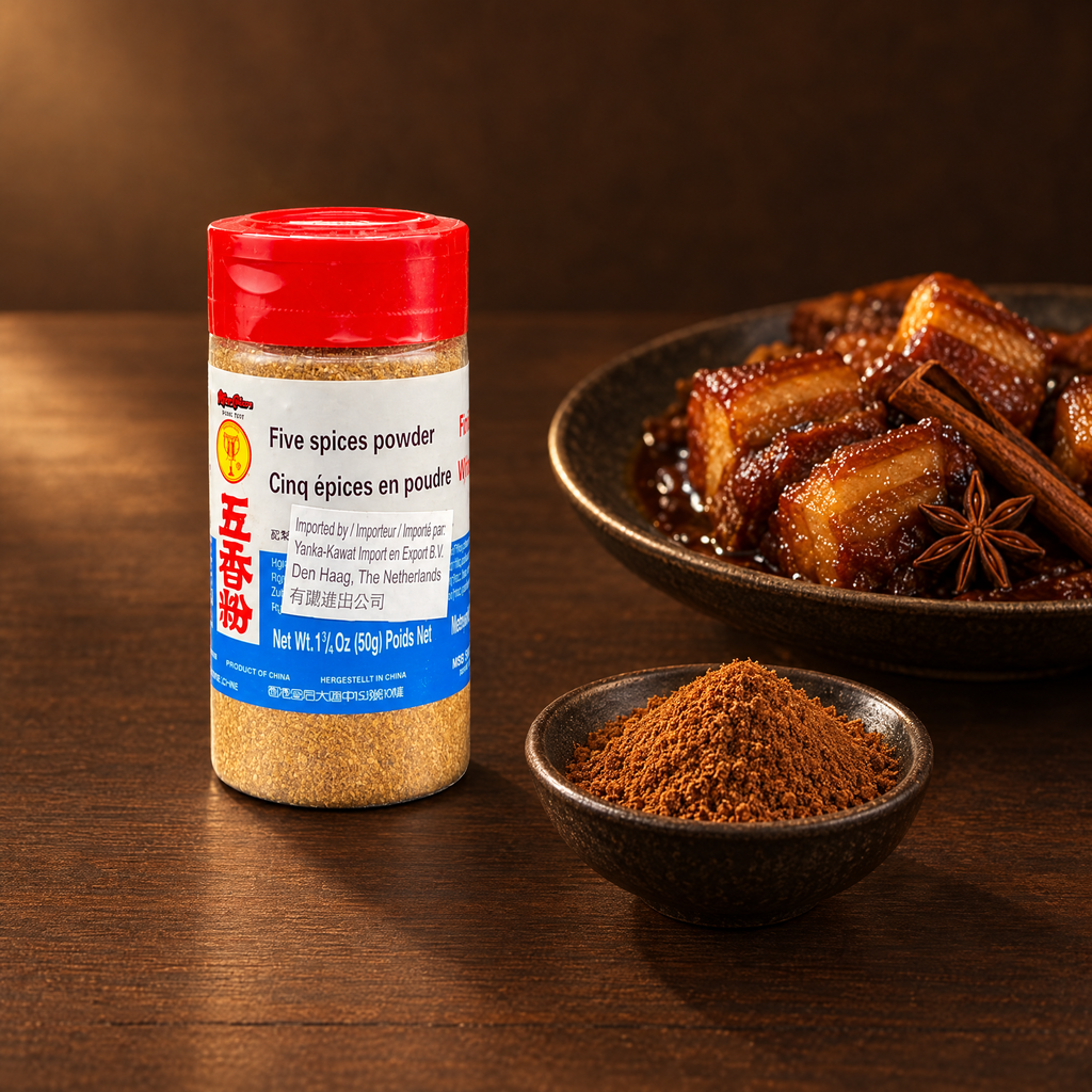 Bubuk Ngohiong Five Spice Powder 50 g – Packung mit Fünf-Gewürze-Pulver
