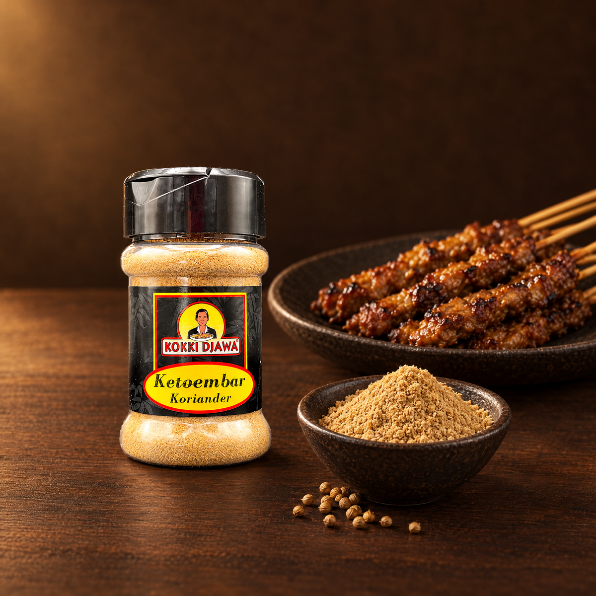 Kokki Djawa Bubuk Ketumbar 30g – Packung mit Korianderpulver