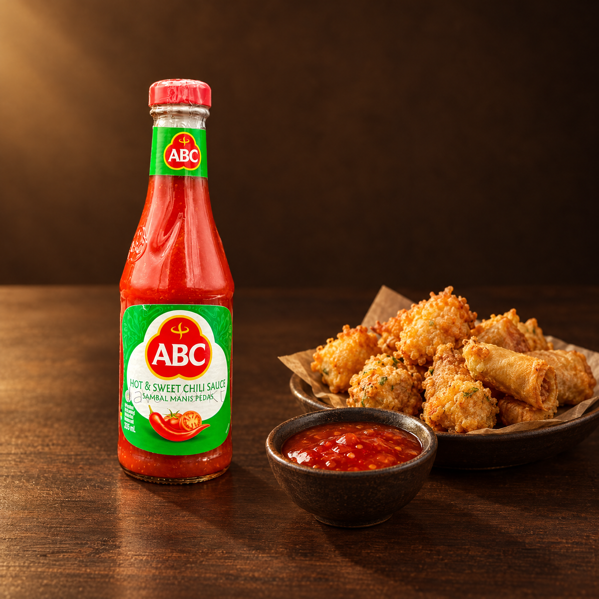 ABC Sambal Manis Pedas 335 ml – Flasche mit süß-scharfer Chilisauce