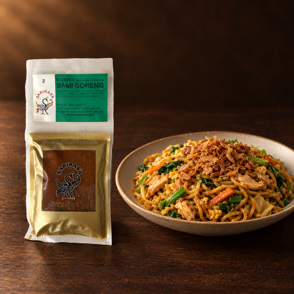 Sari Rasa Bumbu Bami Goreng – Packung mit zubereitetem Bami Goreng