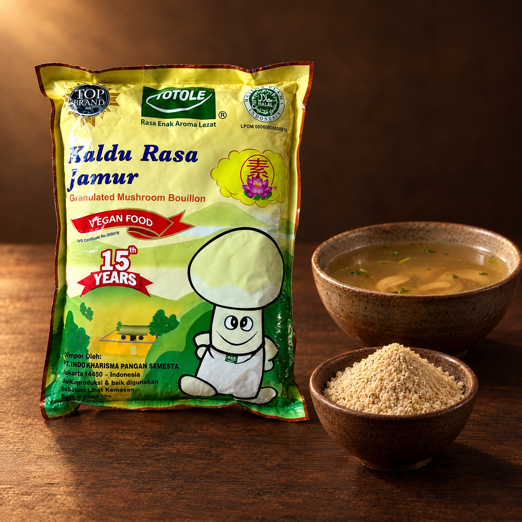 Totole Kaldu Jamur 1 kg – Packung mit Pilzbrühe