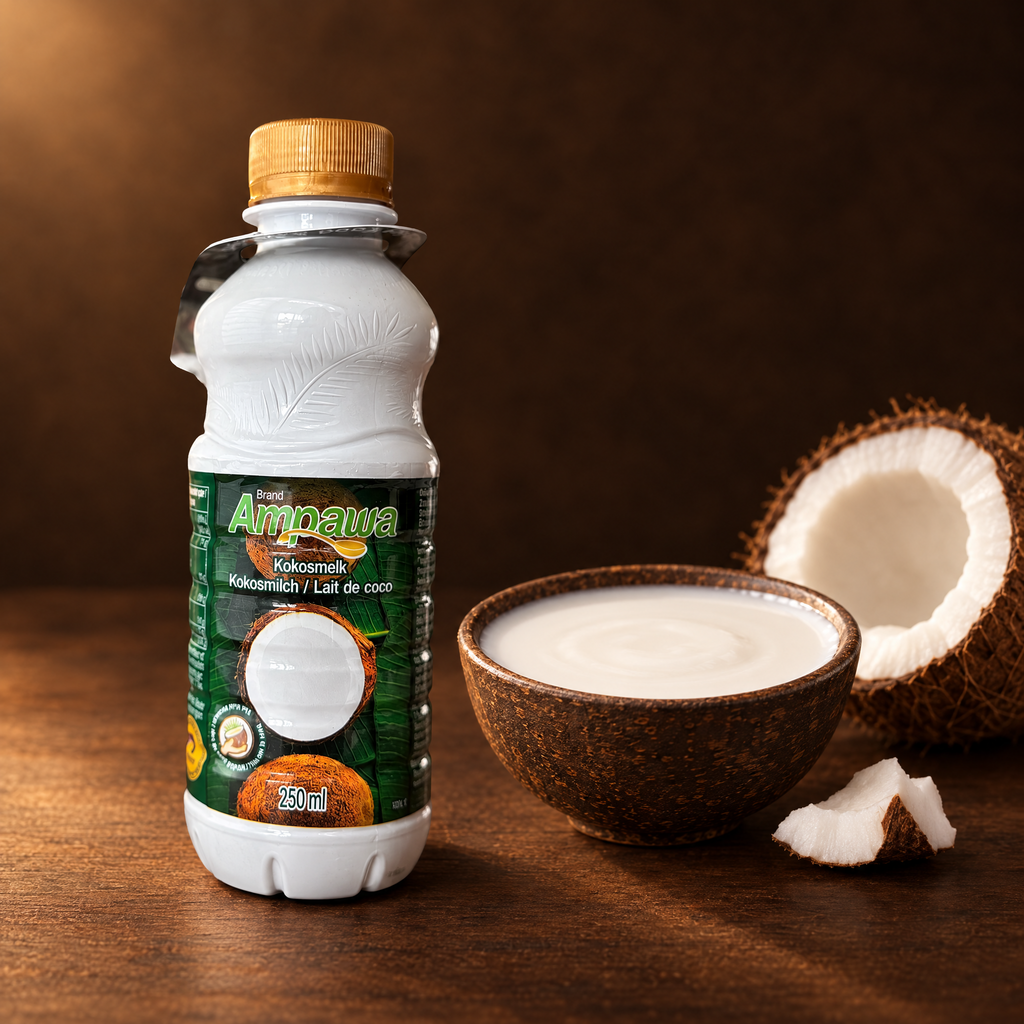 Santan Cair Ampawa Kokosmilch – Packung mit Kokosmilch