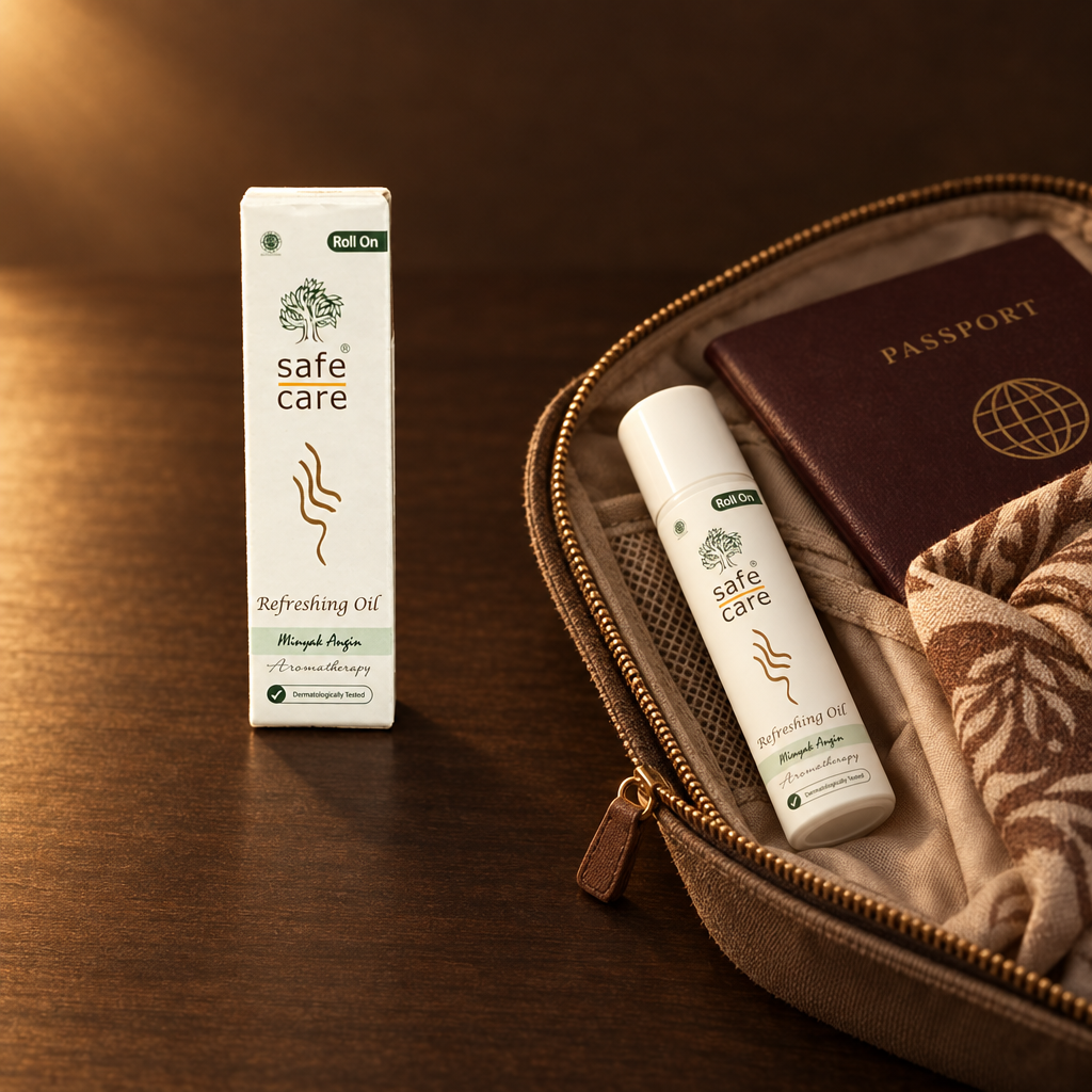 Safe Care Aroma Therapy Minyak Angin 10ml – Roll-On als Reisebegleiter
