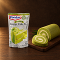 Pondan Sponge Cake Mix Pandan 400 g – Packung mit Pandan-Biskuitrolle