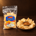 Kerupuk Udang Premium Flower Brand 250g – Packung mit Krupuk und Erdnussdip