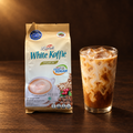 Luwak White Koffie Less Sugar 10x20g – Packung mit Eiskaffee