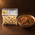 Kemiri Kemirinüsse 200g – Packung mit Rendang-Curry
