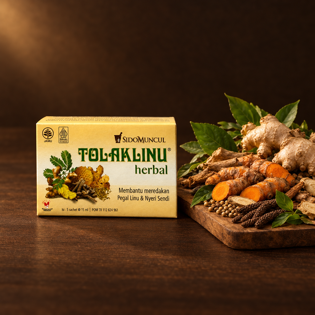 Sidomuncul Tolak Linu 75ml – Flasche mit Ingwer und Kräuterwurzeln