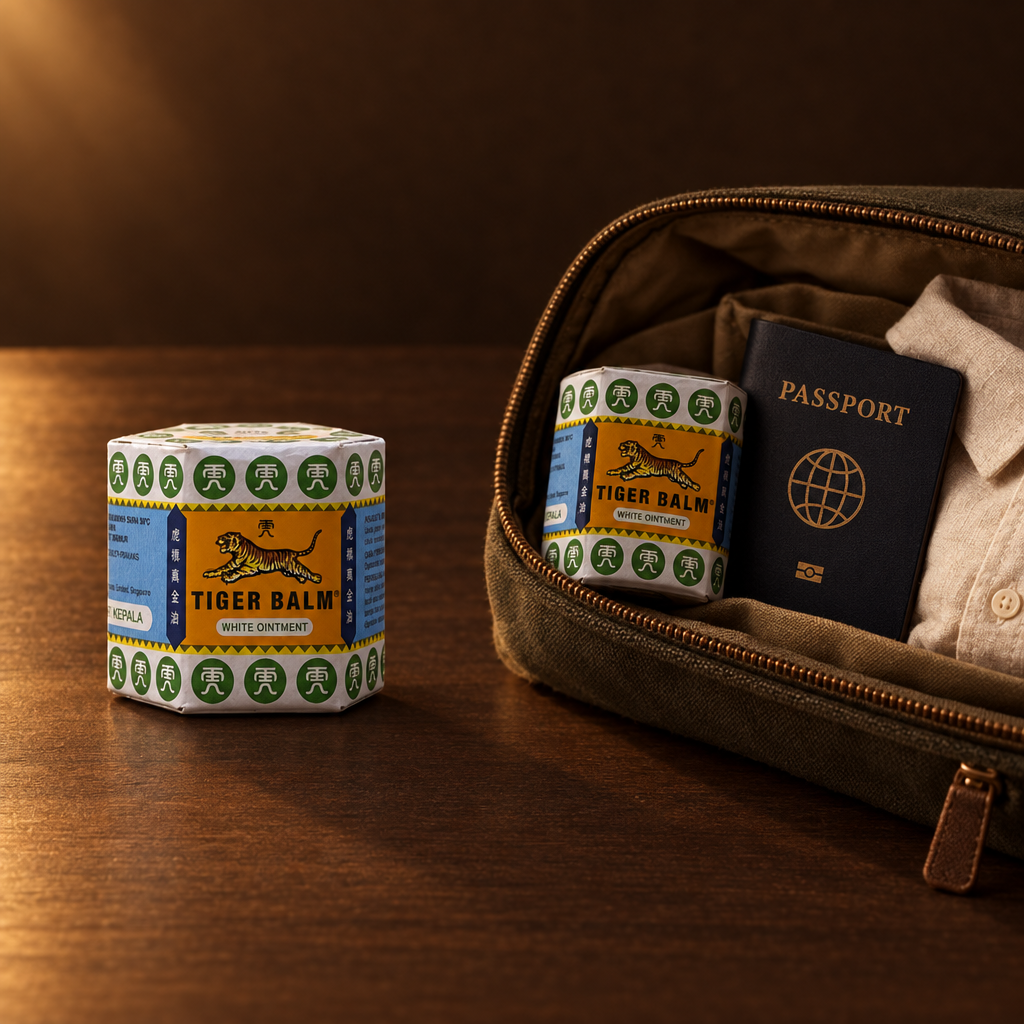 Tiger Balsam Gosok White 30g – Dose im Reisegepäck