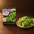 Pondan Lapis Tepung Beras Backmischung 400g – Packung mit bunten Kue-Lapis-Stücken
