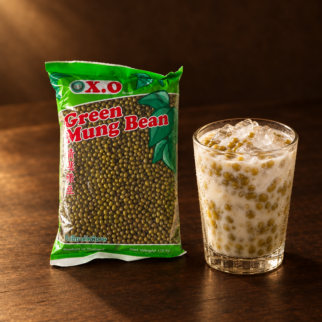 Kacang Hijau X.O Mungbohnen – Packung mit Es Kacang Hijau