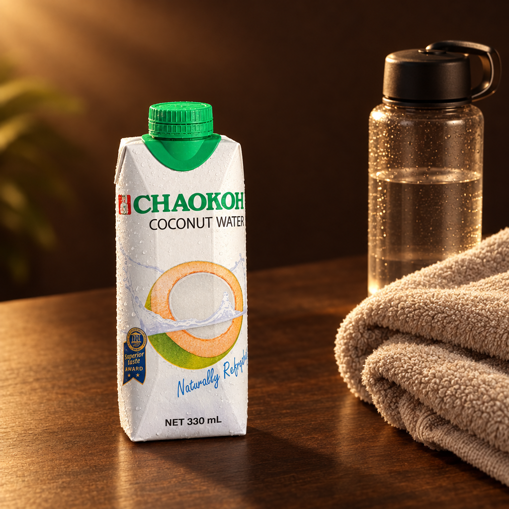 Chaokoh Air Kelapa 330 ml – Dose als Erfrischung nach dem Sport