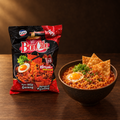 Kobe Mie Instant Boncabe Level 15 mit Pangsit 120 g – Packung mit scharfer Nudelsuppe