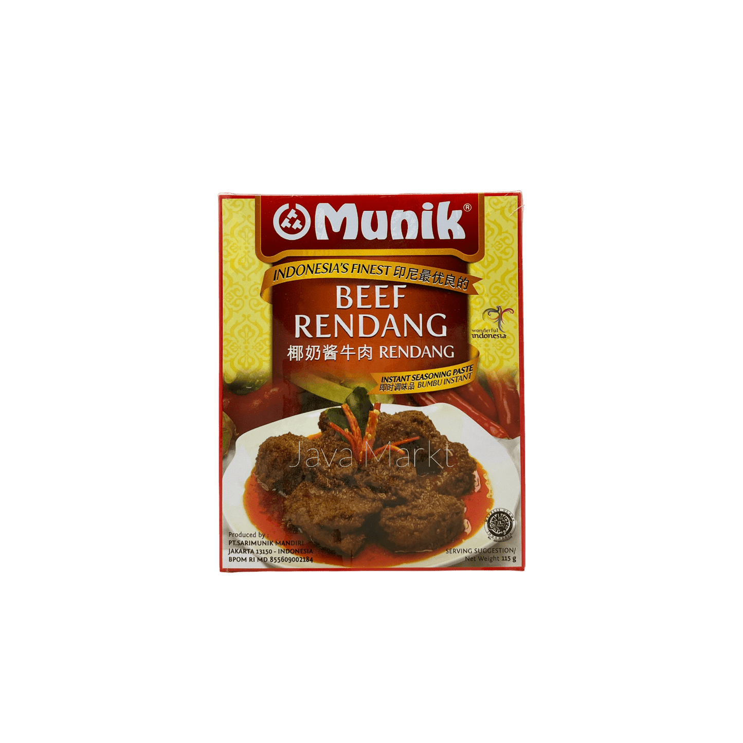 Munik Bumbu Rendang - Java Markt