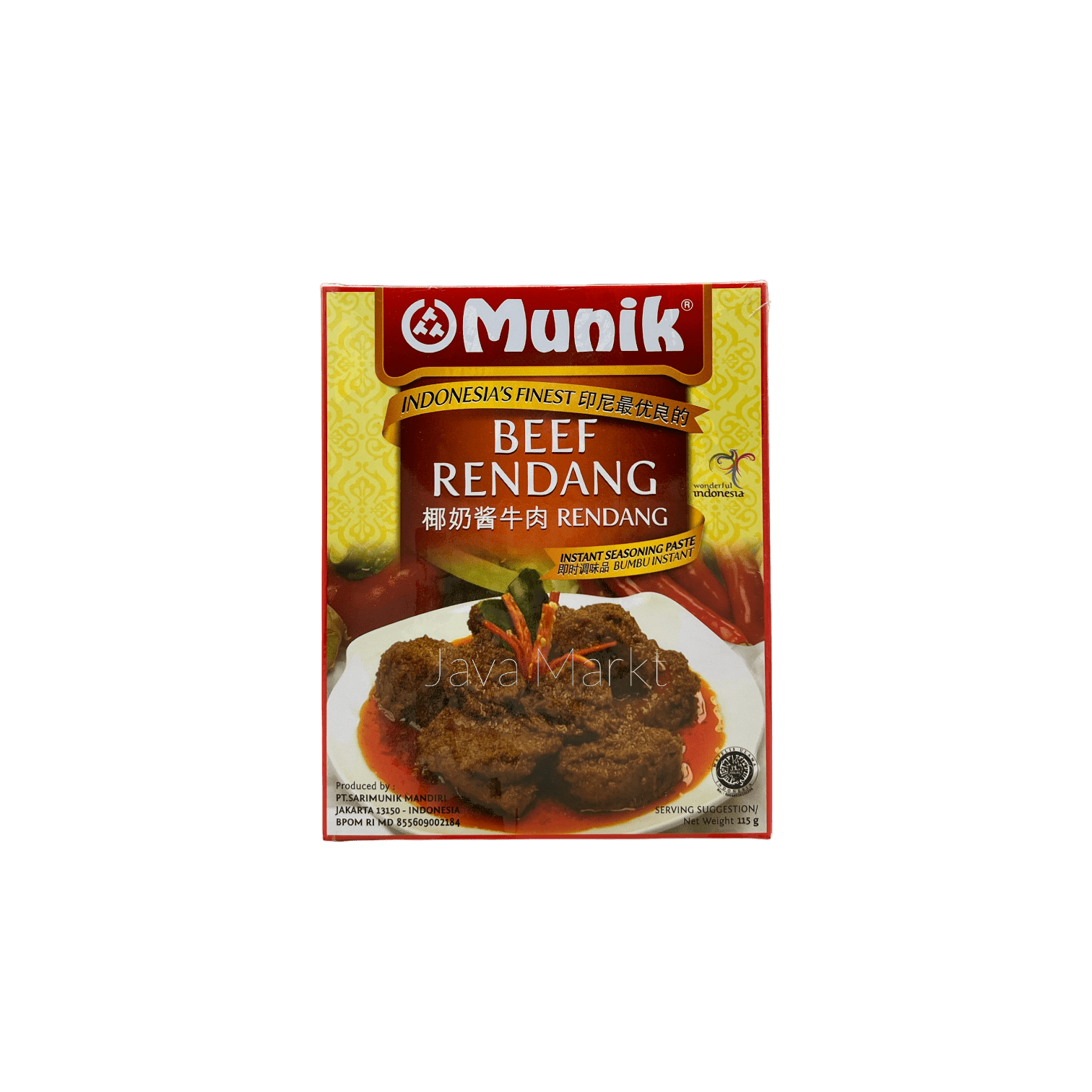 Munik Bumbu Rendang - Java Markt