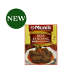 Nesia Munik Bumbu Rendang Gewürzpaste in Glas, cremige indonesische Gewürzpaste für Rendang-Gerichte