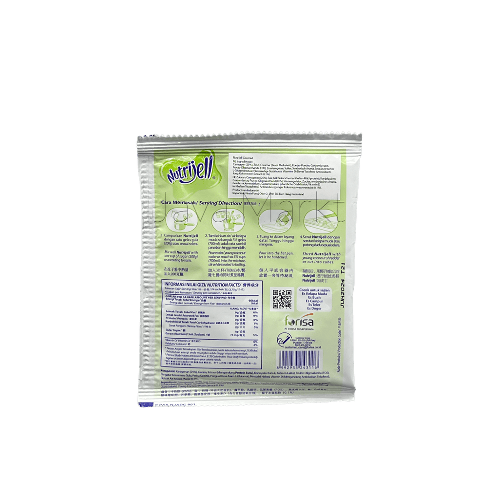 Nutriijell Jelly Powder Cocos - Java Markt
