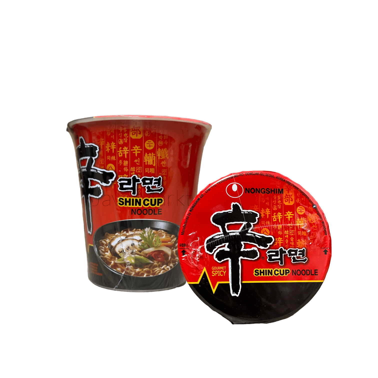 Nong Shim Instant Cup Noodle Spicy - Java Markt