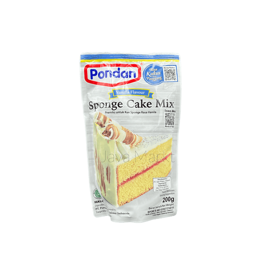 Pondan Sponge Cake Mix - Vanilla - Java Markt