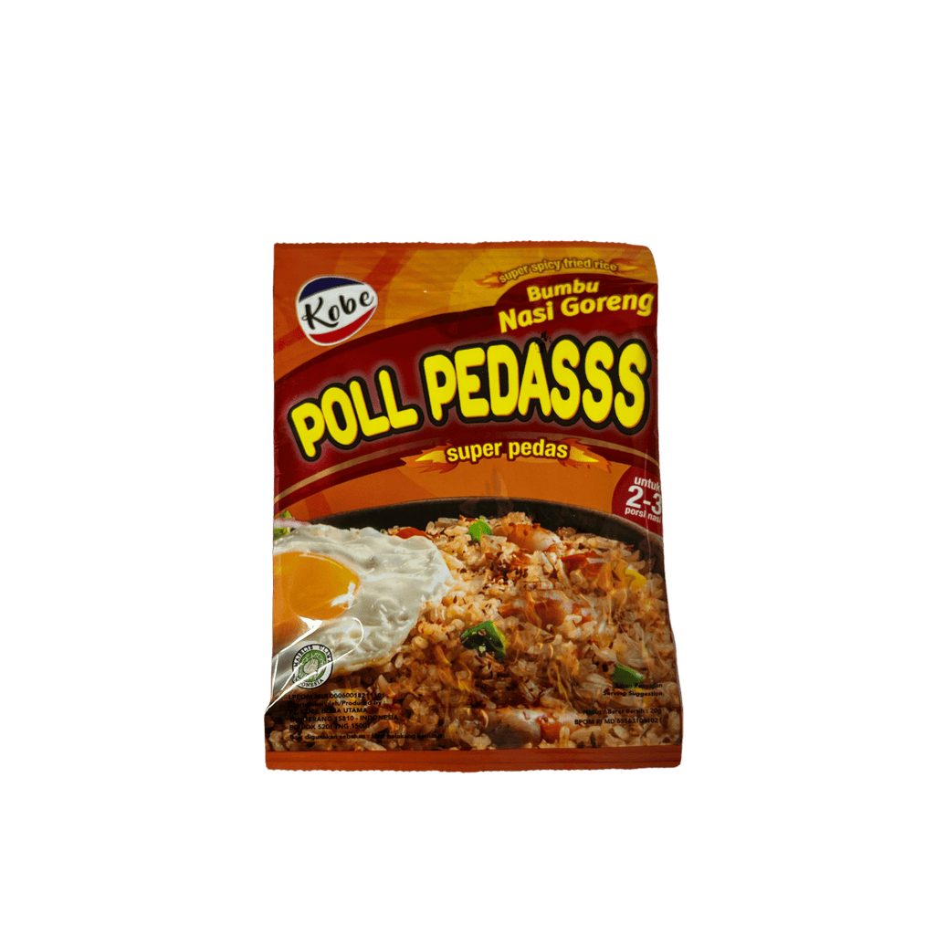 Vanka Kawat Kobe Bumbu Nasi Goreng Super Pedas, Gewürzmischung in Packung für schmackhaften, scharfen indonesischen Nasi Goreng